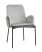 Стул Дивора велюр светло-серый с темно-серой спинкой (Стул Дивора светло-серый, темно-серый)