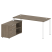 Рабочая станция с опорной тумбой левая Metal System Style БП.РС-СТС-2.4 Л 1700x1520x750 (Дуб Наварра/Серый металл) Рабочая станция с опорной тумбой левая Metal System Style БП.РС-СТС-2.4 Л 1700x1520x750 (Дуб Наварра/Серый металл)
