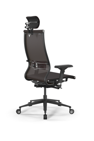 Кресло для руководителя Метта SynchroSit 10 L2-107D - TV /Km00/Nb00/D04P/H3mL-3D(M24.B11.G19.W04) (Коричневый) Кресло для руководителя Метта SynchroSit 10 L2-107D - TV /Km00/Nb00/D04P/H3mL-3D(M24.B11.G19.W04) (Коричневый)