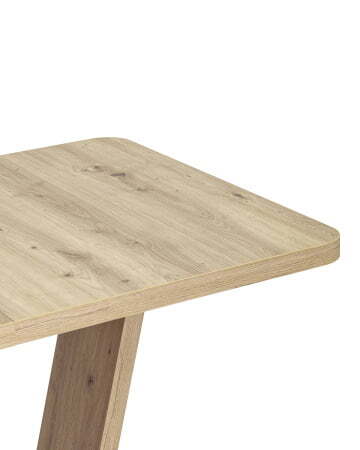 Стол Vector 120-160*80 дуб/графит (Стол обеденный Vector графит)