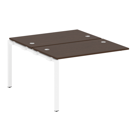 Проходной наборный элемент рабочей станции Metal System Style БП.ПРС-СП-2.2 1200x1475x750 (Венге Цаво/Белый металл)