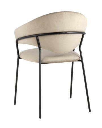 Стул Алексис велюр капучино (Стул Алексис капучино)