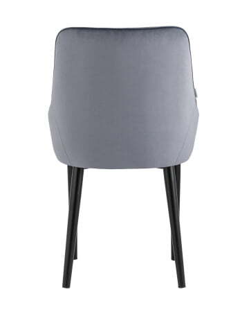 Стул Джоан велюр серый (Стул Джоан серый)