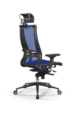 Кресло для руководителя Метта Samurai L2-16D - TS+Infinity /Kb09/Nb09/D04P/H2cL-3D(M06.B11.G21.W04) (Синий | Черный) Кресло для руководителя Метта Samurai L2-16D - TS+Infinity /Kb09/Nb09/D04P/H2cL-3D(M06.B11.G21.W04) (Синий | Черный)