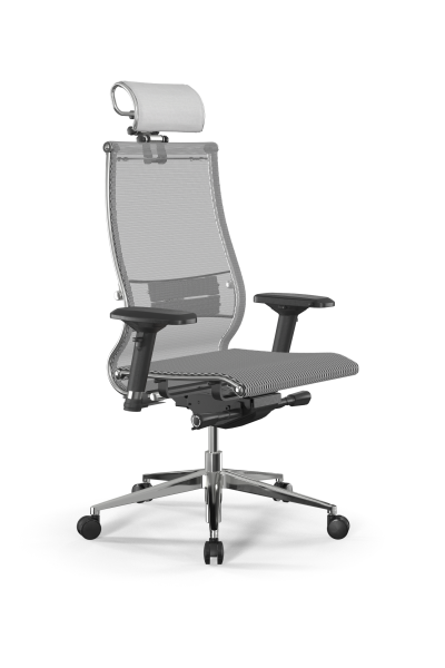 Кресло для руководителя Метта Samurai L2-5D - TS /Kc00/Nc00/D04P/H2cL-3D(M26.B32.G25.W03) (Белый) Кресло для руководителя Метта Samurai L2-5D - TS /Kc00/Nc00/D04P/H2cL-3D(M26.B32.G25.W03) (Белый)