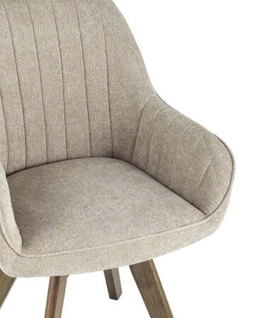 Стул вращающийся MANS латте 2 шт, (Стул MANS бежевый)