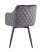 Стул Ника вращающийся велюр серый (Стул Ника серый)