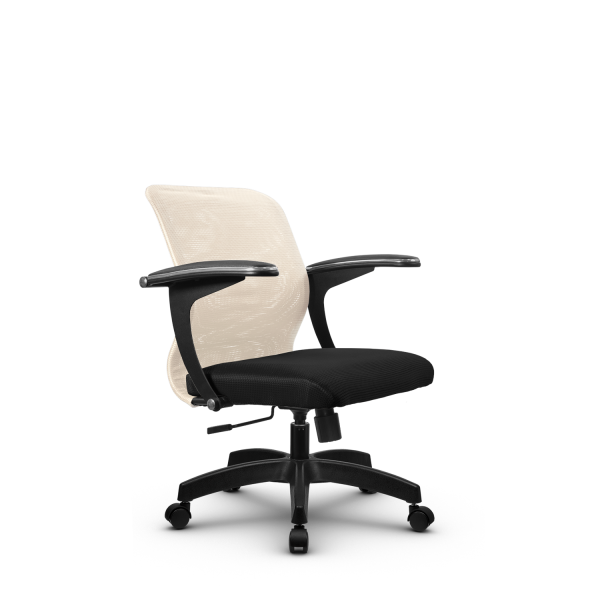 Кресло для руководителя Метта SU-M-4/подл.160/осн.001 (Черный | Бежевый) Кресло для руководителя Метта SU-M-4/подл.160/осн.001 (Черный | Бежевый)