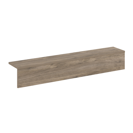 Накладка прямая низкая на 2 модуля О.R-F.MP.V-118 Onix О.R-NP.N-118.2 1900x327x297 (Тиквуд Темный)