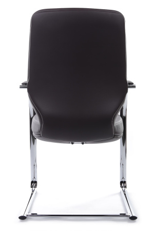 Стул офисный Alonzo-CF C1711 Темно-коричневый (Темно-коричневый)