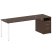 Рабочая станция с опорной тумбой Metal System Style БП.РС-СТП-1.5 2212x720x750 (Дуб Наварра/Серый металл) Рабочая станция с опорной тумбой Metal System Style БП.РС-СТП-1.5 2212x720x750 (Дуб Наварра/Серый металл)
