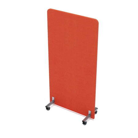 Акустическая мобильная перегородка SOFTOffice 011.МП.8016 800x377x1600 (Orange)