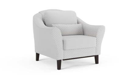 Кресло Monreal (1210x1020x1000) Молочный (Молочный)