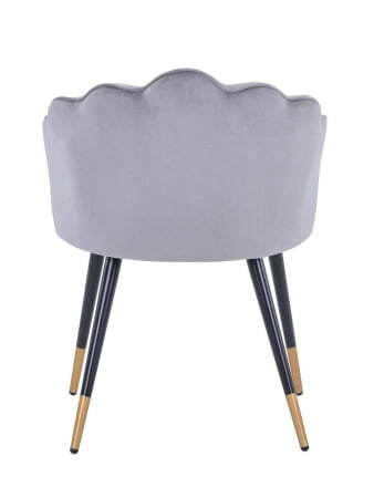 Стул Камилла велюр серый (Стул Камилла серый)