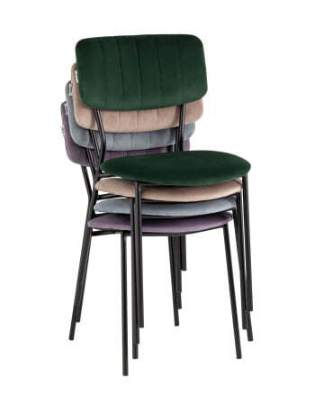 Стул Бандо велюр серый (Стул Бандо серый) Стул Бандо велюр серый (Стул Бандо серый)