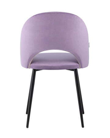 Стул Меган велюр сиреневый (Стул Меган сиреневый)