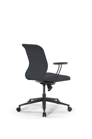 Кресло для руководителя Метта Sit 8 Mr4-4T - Vivaldi /Uh00/Wh12/T4mV-b(M09.B11.G19.W02) (Темно-серый)