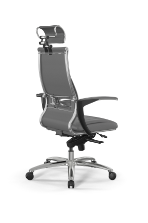 Кресло для руководителя Метта Samurai B2-11U - Infinity /Kc06/Wm06/U0mL-mL/H2cL-3D(M06.B31.G04.W03) (Серый)