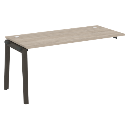 Наборный элемент рабочей станции на деревянных опорах Onix Wood OW.1.NRS-4.7 1580x720x750 (Дуб Аттик/Дуб Темный)