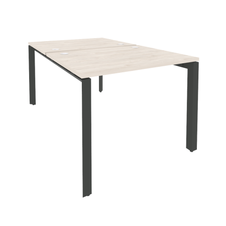 Рабочая станция на П-образном м/к Onix O.MP-D.RS-2.1.8 980x1635x750 (Денвер Светлый/Черный металл)
