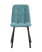 Стул Oliver Square велюр пыльно-голубой (Стул Oliver пыльно-голубой)