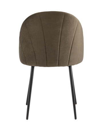 Стул Логан велюр коричневый (Стул кухонный Логан коричневый)