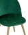 Стул Лион велюр с ромбами зеленый (Стул Лион зеленый)