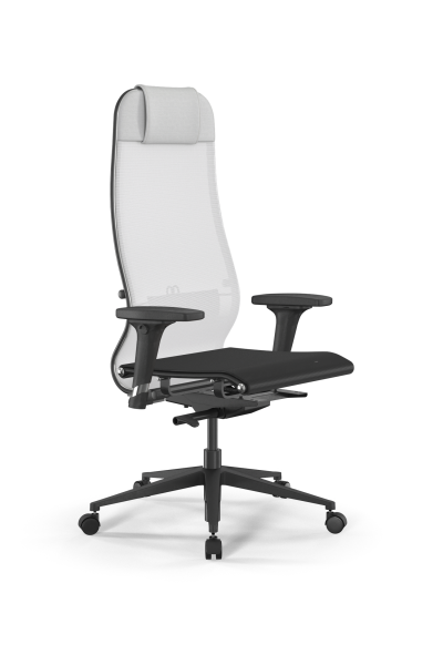 Кресло для руководителя Метта SynchroSit 10 B1-104D - T /Um00/Nb00/D02P(M23.B11.G19.W02) (Белый) Кресло для руководителя Метта SynchroSit 10 B1-104D - T /Um00/Nb00/D02P(M23.B11.G19.W02) (Белый)