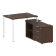 Рабочая станция с опорной тумбой правая Metal System Style БП.РС-СТС-2.1 Пр 1100x1520x750 (Дуб Наварра/Серый металл) Рабочая станция с опорной тумбой правая Metal System Style БП.РС-СТС-2.1 Пр 1100x1520x750 (Дуб Наварра/Серый металл)