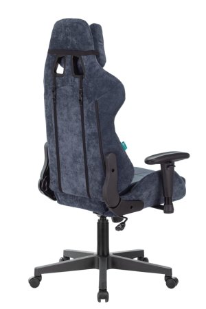 Кресло игровое Бюрократ VIKING KNIGHT LT27 FABRIC синий (Геймерское кресло VIKING KNIGHT синий)
