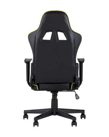 Кресло игровое TopChairs Impala желтое (Геймерское кресло Impala желтый)