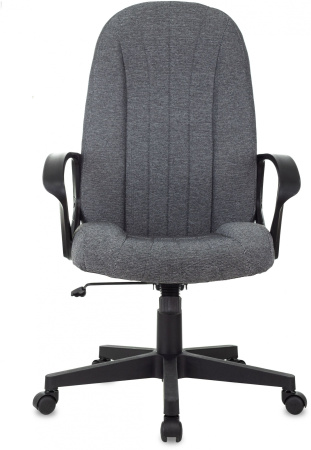 Кресло руководителя T-898 серый 3C1 крестов. пластик (Серый) Кресло руководителя T-898 серый 3C1 крестов. пластик (Серый)