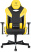 Кресло игровое Knight Thunder 5X черный/желтый эко.кожа крестов. металл (Черный | Желтый)