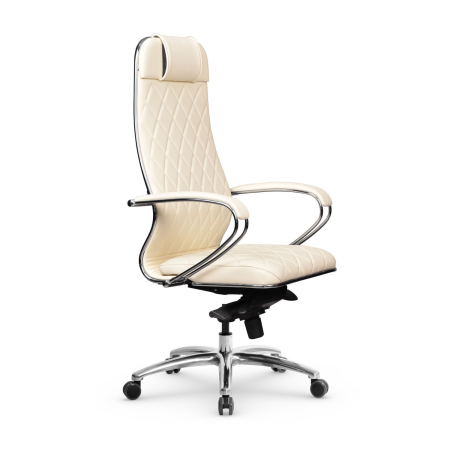 Кресло для руководителя Метта Samurai KL-1.04 MPES (Молочный) Кресло для руководителя Метта Samurai KL-1.04 MPES (Молочный)