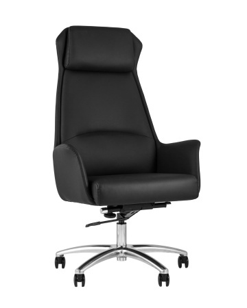 Кресло руководителя TopChairs Viking черное (Компьютерное кресло Viking черный)