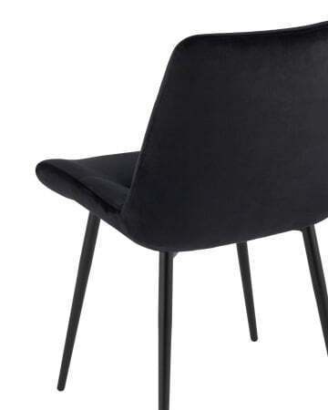 Стул Остин велюр черный (Стул Остин черный) Стул Остин велюр черный (Стул Остин черный)