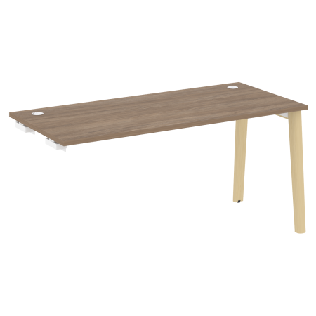 Стол-приставка к опорным элементам на деревянных опорах Onix Wood OW.SPR-4.7 1580x720x750 (Дуб Аризона/Дуб Светлый)