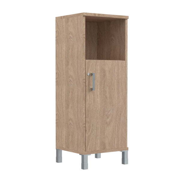 Шкаф 3 уровня, узкий, глухая дверь с замком, правая Born B 421.3RZ 475x450x1286 (Дуб Девон)