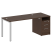 Рабочая станция с опорной тумбой Metal System Style БП.РС-СТП-1.3 1812x720x750 (Дуб Наварра/Серый металл) Рабочая станция с опорной тумбой Metal System Style БП.РС-СТП-1.3 1812x720x750 (Дуб Наварра/Серый металл)