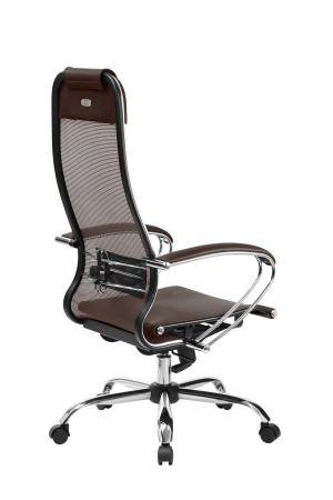 Кресло для руководителя Метта МЕТТА-12(MPRU)/подл.131/осн.003 (Светло-коричневый)