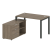 Рабочая станция с опорной тумбой левая Metal System Style БП.РС-СТС-2.2 Л 1300x1520x750 (Дуб Наварра/Серый металл) Рабочая станция с опорной тумбой левая Metal System Style БП.РС-СТС-2.2 Л 1300x1520x750 (Дуб Наварра/Серый металл)