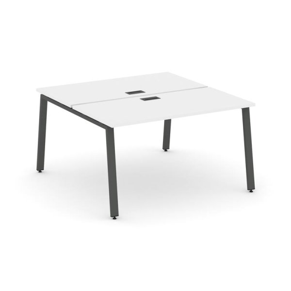 Рабочая станция 2-х сторонняя SN-6A.DRS-004 (1580х1232х750) (Белый/Металл Антрацит) Рабочая станция 2-х сторонняя SN-6A.DRS-004 (1580х1232х750) (Белый/Металл Антрацит)