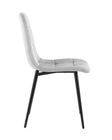 Стул Одди велюр светло-серый (Стул Одди светло-серый) Стул Одди велюр светло-серый (Стул Одди светло-серый)