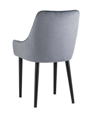 Стул Джоан велюр серый (Стул Джоан серый)
