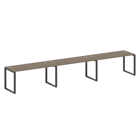 Рабочая станция Metal System Style БО.СМ-3.4 4800x720x750 (Вяз/Антрацит металл)