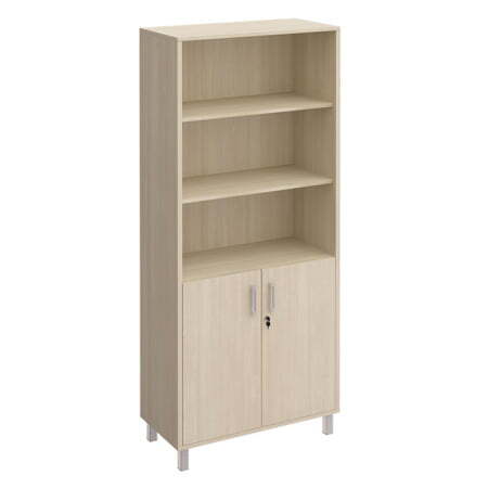 Шкаф для документов двери ДСП с замком + ниши Борн B 430-821-1 900x450x2074 (Дуб шамони)
