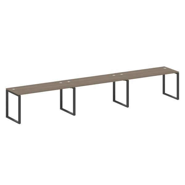 Рабочая станция Metal System Style БО.СМ-3.4 4800x720x750 (Вяз/Антрацит металл) Рабочая станция Metal System Style БО.СМ-3.4 4800x720x750 (Вяз/Антрацит металл)