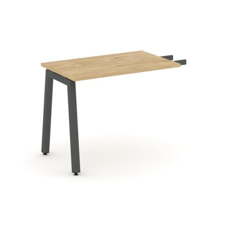 Брифинг-приставка SN-5A.BR-004 (1180х600х750) (Тиквуд Светлый/Металл Антрацит)
