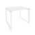 Стол рабочий на О-образном м/к Onix O.MO-SP-1.8 980x800x750 (Тиквуд Темный/Белый Металл)