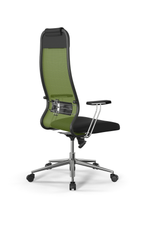 Кресло для руководителя Метта Sit 10 B1-111T - X2+UMF(X1) /Ub00/Wh00/T1bp-c(M09.B23.G18.W01) (Зеленый | Черный) Кресло для руководителя Метта Sit 10 B1-111T - X2+UMF(X1) /Ub00/Wh00/T1bp-c(M09.B23.G18.W01) (Зеленый | Черный)
